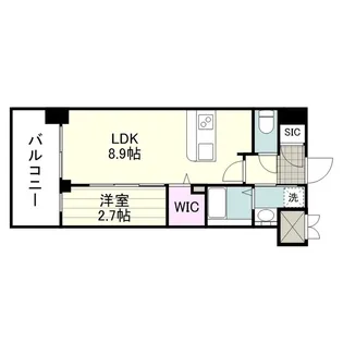 SーRESIDENCE小松原AFFORD【0604号室】の間取り