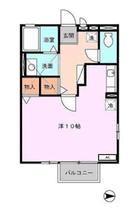 ブランシェ松元【2階】の間取り