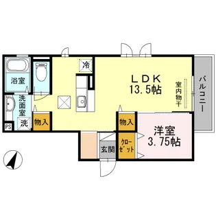 SUNNY’S【1階】の間取り