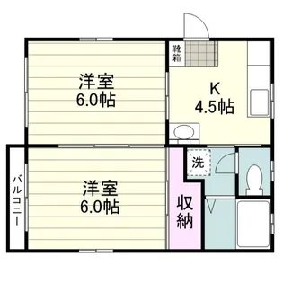 ルネッサンス21【0101号室】の間取り