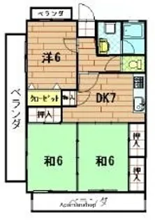 エトワール大戸【303号室】の間取り