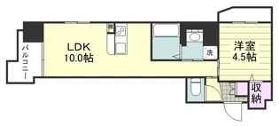 パーク鴨池【6階】の間取り