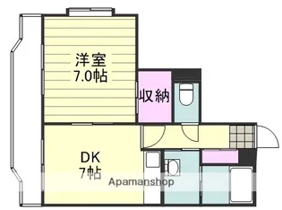 パークコートTABATA【301号室】の間取り