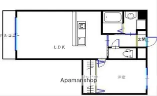 プラノ長田町【2階】の間取り