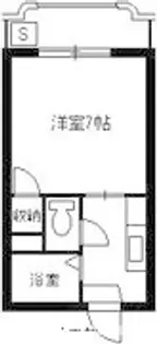 レインボー鴨池【2階】の間取り