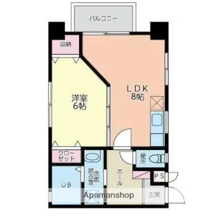 スプルースライフ【305号室】の間取り