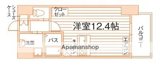 パークサイド加治屋町【210号室】の間取り