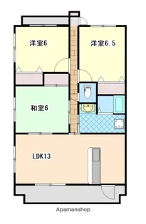 レクエルド・アイ【3階】の間取り