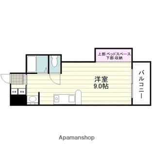 第2津曲コーポ【604号室】の間取り