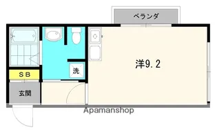 K’S COURT1【303号室】の間取り