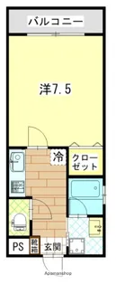 コンフォール上荒田【4階】の間取り