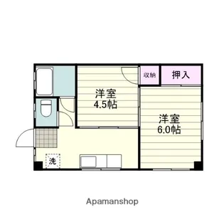 日興ビル【2階】の間取り