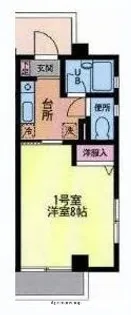 ハーベストタウン【201号室】の間取り