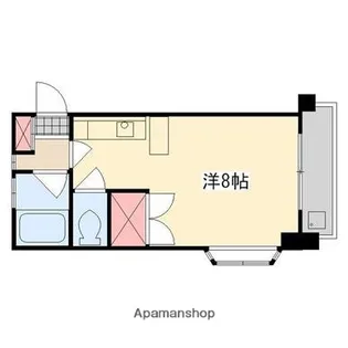 エクシード新屋敷【302号室】の間取り