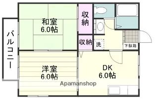 グレイス貴【0201号室】の間取り