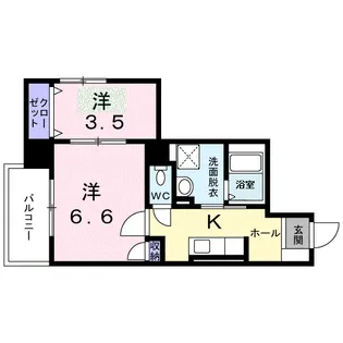 ウィルパレスSU【4階】の間取り