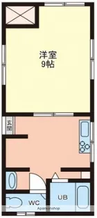 森第1ビル【2F号室】の間取り