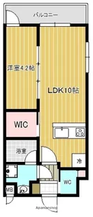 LUX新栄【3階】の間取り