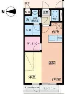UP WELL BASE【2階】の間取り