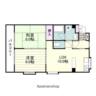 ハピネス21【3階】の間取り
