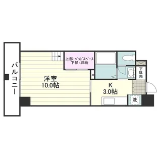 オーパスⅠ【0703号室】の間取り