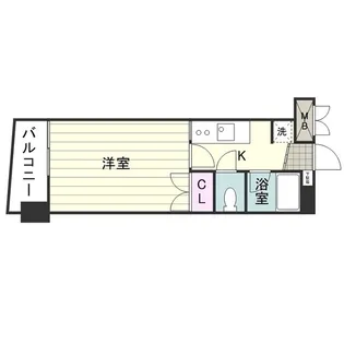 YAOKIビル【0406号室】の間取り