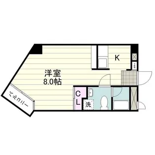 グリーンモール【0403号室】の間取り