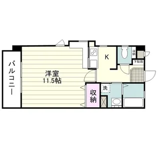 レジデンス平田 Ⅳ【0305号室】の間取り