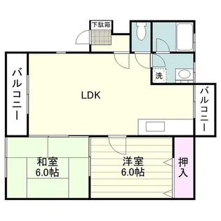 チェルシーコート【0205号室】の間取り