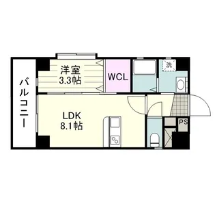 ソフィアガーデン西田【0203号室】の間取り