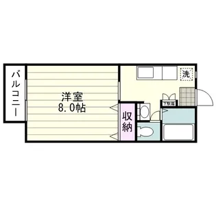 ペガサス3【0105号室】の間取り