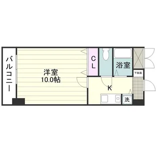 ハッピー住吉【0303号室】の間取り