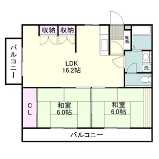 森園ビル【0201号室】の間取り