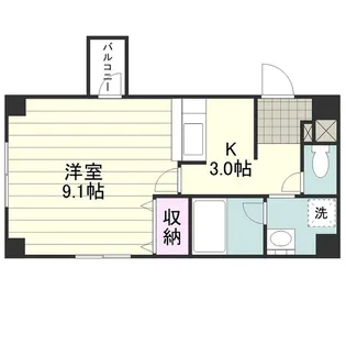 サンパティーク武【0403号室】の間取り