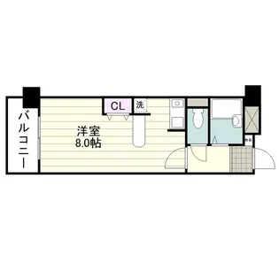 サニークレスト南林寺【0207号室】の間取り