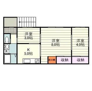 鹿児島県鹿児島市原良1丁目【一戸建】の間取り