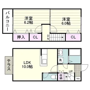 ファミーユ 壱番館【0101号室】の間取り