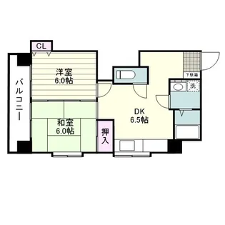 西宮島ビル【0303号室】の間取り