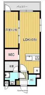 T・K BLD【4階】の間取り