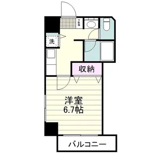 VERDURE【0601号室】の間取り