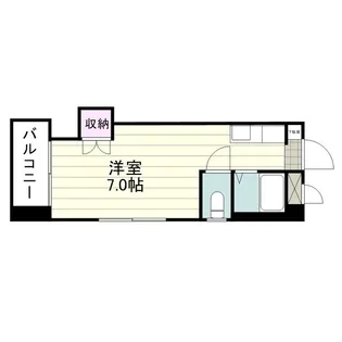 アスカビルⅠ【0501号室】の間取り