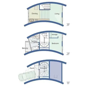 城山アパートメント【03号室】の間取り