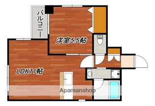 ワイズ松原【701号室】の間取り