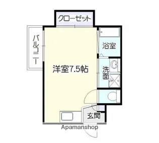 ルヴェル天保山【7階】の間取り