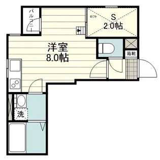 TY武【4-C号室】の間取り