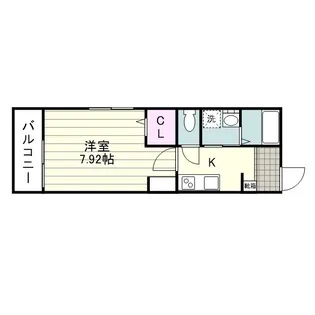 REALIZE BASE【0301号室】の間取り