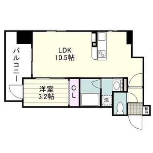 D DESIGN上之園【0202号室】の間取り