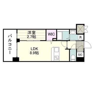 SーRESIDENCE小松原AFFORD【0803号室】の間取り