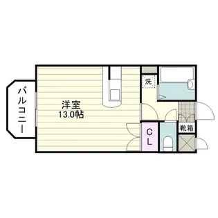 ソラリアハイツ【0105号室】の間取り