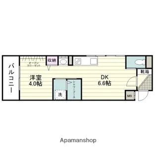 SE PLUS 西千石【502号室】の間取り
